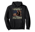 Military Boots Im Dad Papa Veteran Hoodie - Minimalist Print for Adults - T-Shirt, Sweatshirt, Hoodie