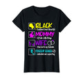 Black Mommy Wife Soccer Coach T-Shirt - Casual Everyday Wear for Adults - T-Shirt, Sweatshirt, Hoodie