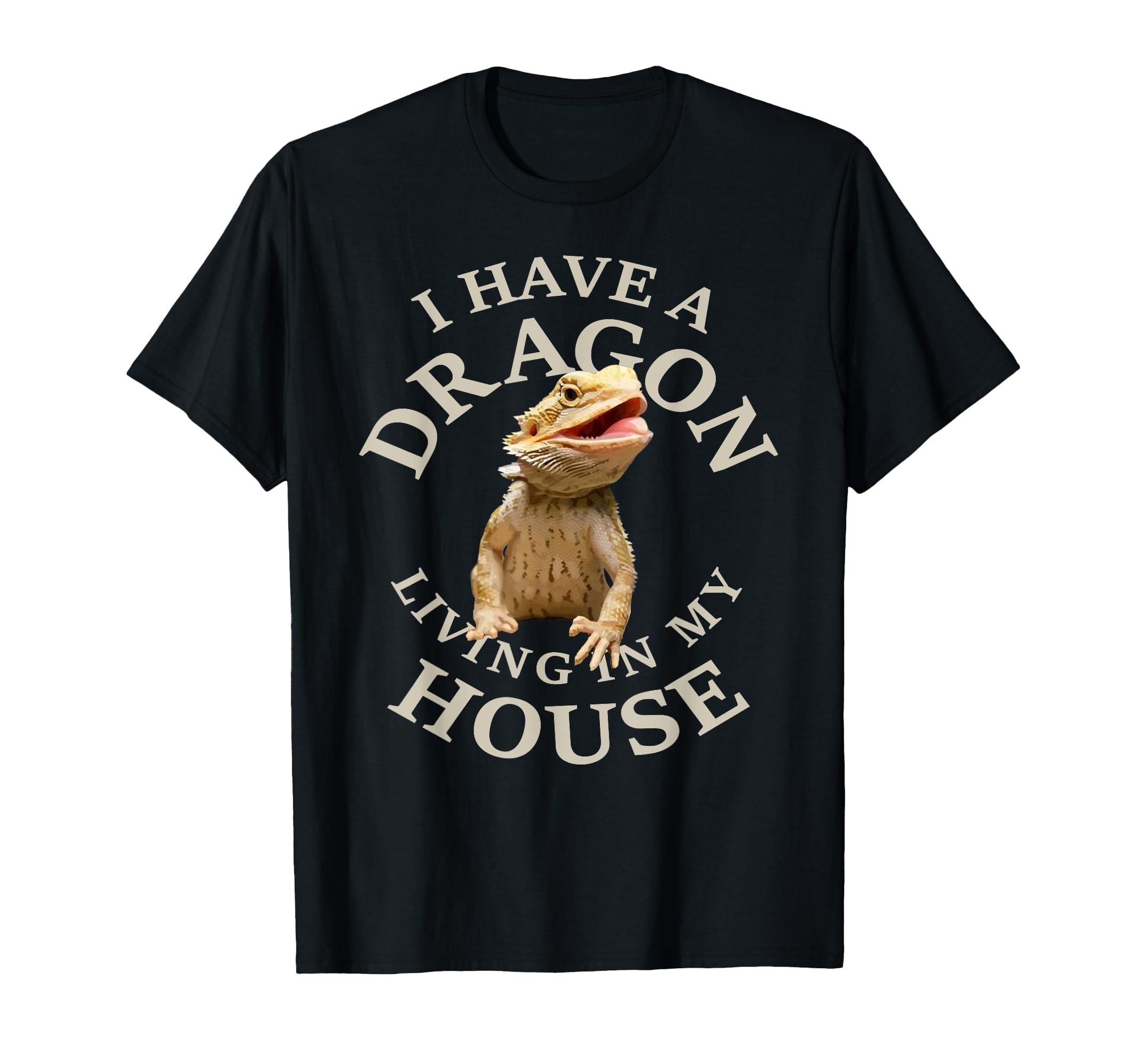 Bearded Dragon Pogona Barbata Lizard T-Shirt - Graphic Print Men Women - T-Shirt, Sweatshirt, Hoodie