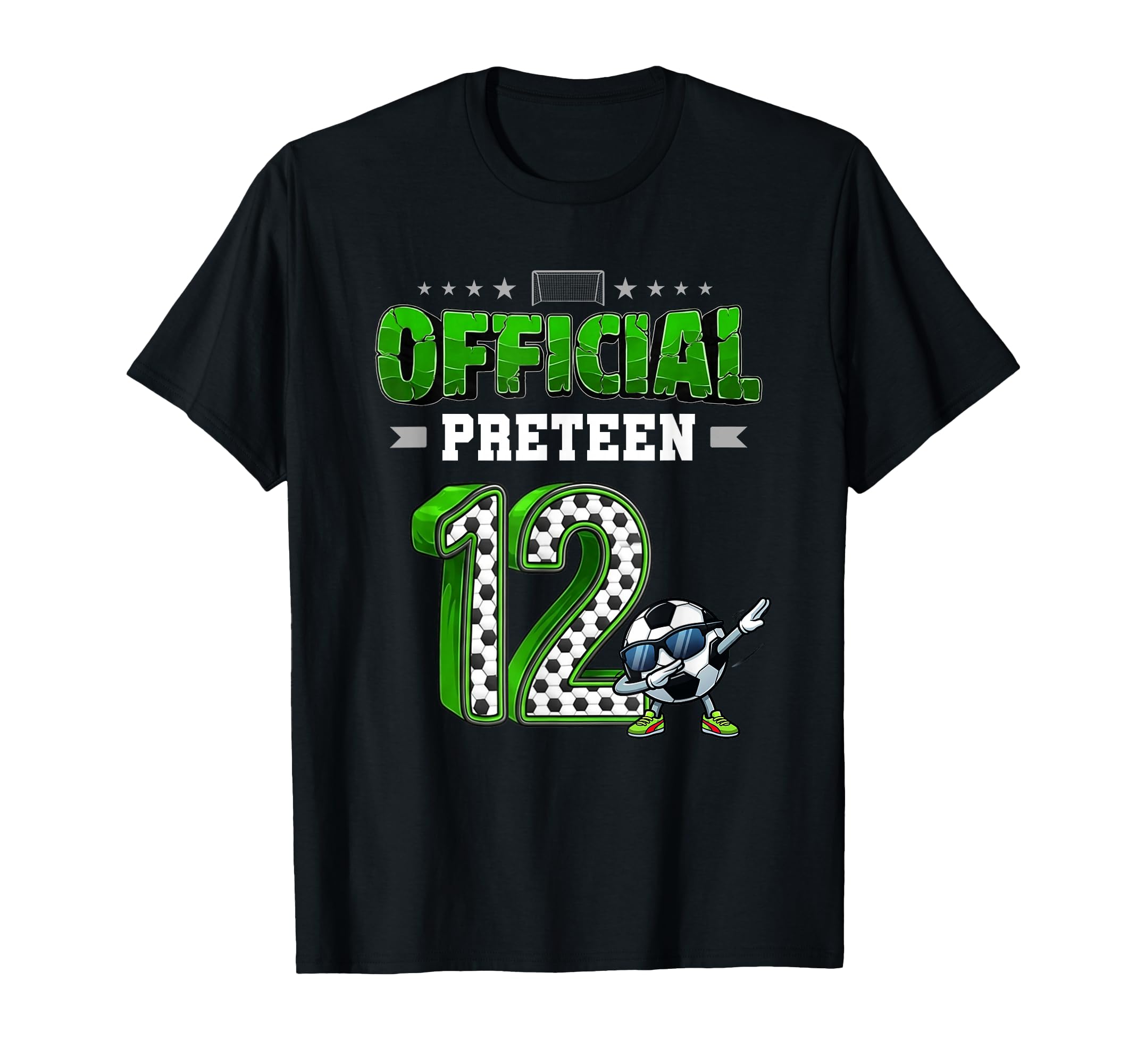Preteen 12Th Birthday Soccer Player 12 T-Shirt - Minimalist Print Unisex - T-Shirt, Sweatshirt, Hoodie