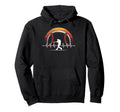 Baseball Player Heartbeat Coach Dad Hoodie - Trendy Graphic for Adults - T-Shirt, Sweatshirt, Hoodie