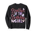 Brother Birthday Butterfly Party Sweatshirt - Minimalist Print Unisex - T-Shirt, Sweatshirt, Hoodie