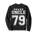 Number 79 Custom Proud Soccer Futbol Sweatshirt - Graphic Print Men Women - T-Shirt, Sweatshirt, Hoodie