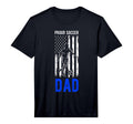 Mens Proud Soccer Dad Usa Flag T-Shirt - Casual Everyday Wear Unisex - T-Shirt, Sweatshirt, Hoodie