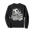 Soccer Mom Proud Loud And Cheering Sweatshirt - Novelty Apparel Men Women - T-Shirt, Sweatshirt, Hoodie