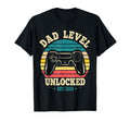 Dad Level Unlocked Est 2024 New Daddy I T-Shirt - Graphic Print Men Women - T-Shirt, Sweatshirt, Hoodie