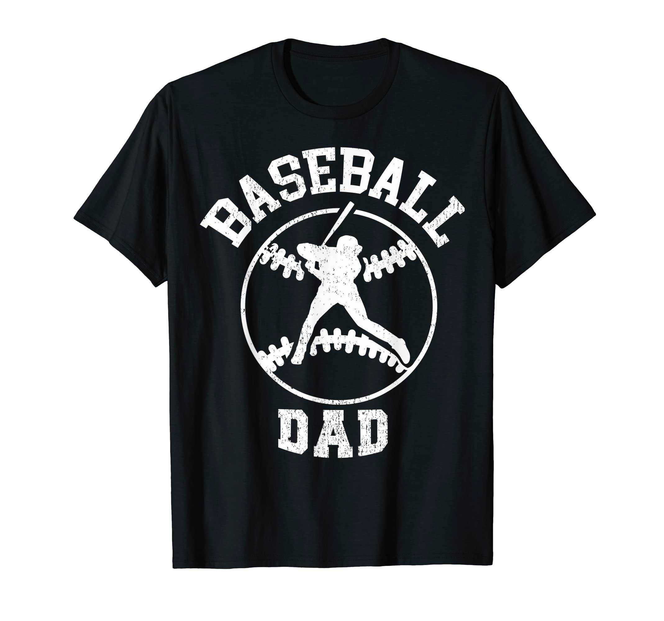 Baseball Dad Baseball Lover Father T-Shirt - Custom Art Print Unisex - T-Shirt, Sweatshirt, Hoodie