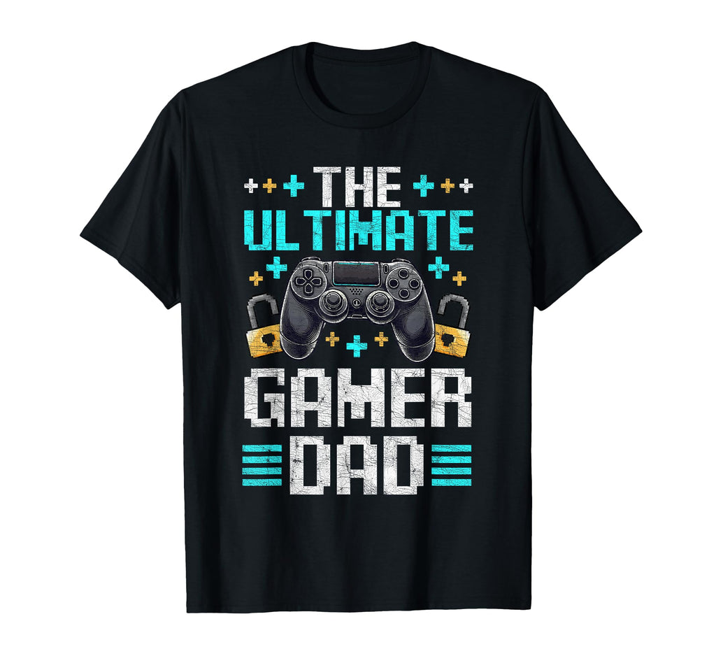 Gamer Dad Fathers Day Ultimate Gamer Dad T-Shirt - Trendy Graphic Men Women - T-Shirt, Sweatshirt, Hoodie