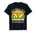 Mens Softball Dad Like Baseball T-Shirt - Aesthetic Graphic for Adults - T-Shirt, Sweatshirt, Hoodie