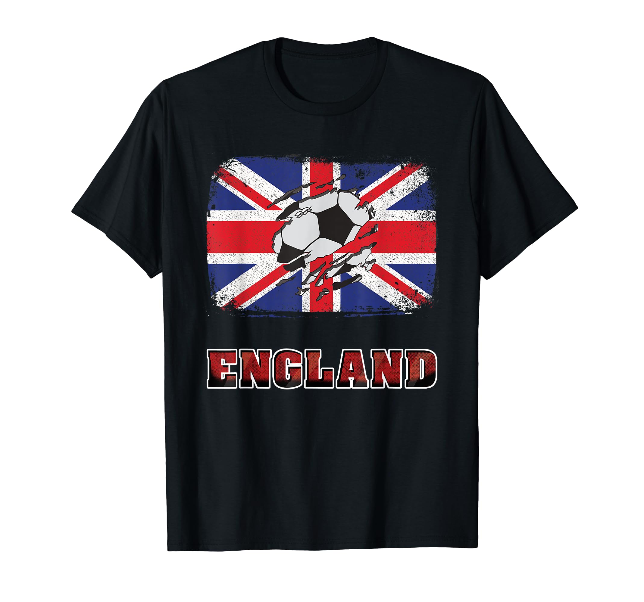 England Flag World Soccer Football T-Shirt - Streetwear Style for Adults - T-Shirt, Sweatshirt, Hoodie