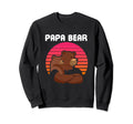 Papa Bear Cub Adorable Father Son Sweatshirt - Novelty Apparel Men Women - T-Shirt, Sweatshirt, Hoodie