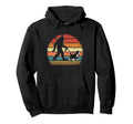 Bigfoot Walking Dog Funny Bernedoodle Hoodie - Streetwear Style for Adults - T-Shirt, Sweatshirt, Hoodie