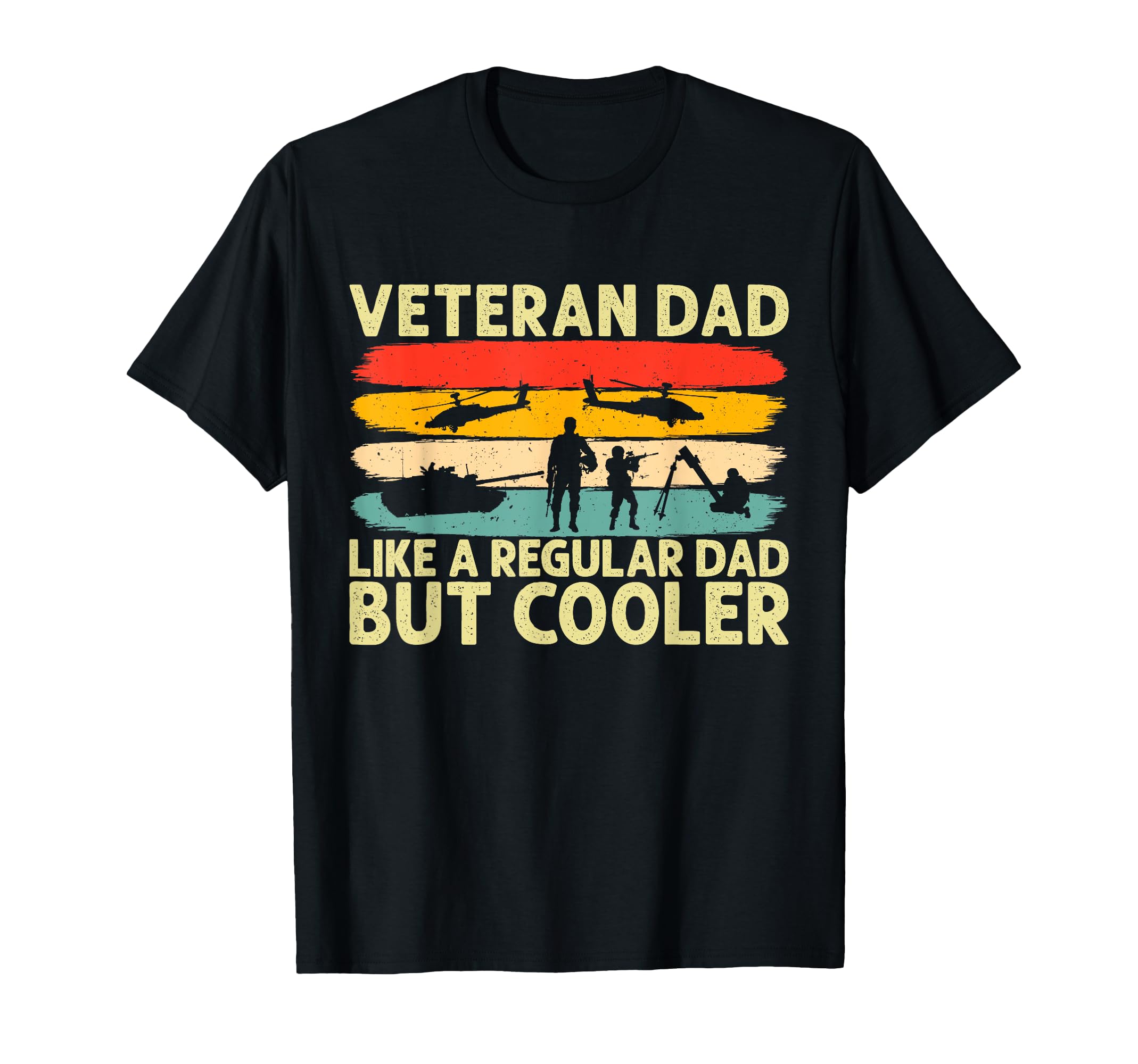 Veteran Dad Father Day Veteran Father T-Shirt - Aesthetic Graphic Men Women - T-Shirt, Sweatshirt, Hoodie