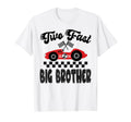 Two Fast Big Brother Birthday Racing T-Shirt - Minimalist Print Men Women - T-Shirt, Sweatshirt, Hoodie
