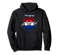 Paraguay Soccer Paraguayan Flag Futbol Hoodie - Aesthetic Graphic Unisex - T-Shirt, Sweatshirt, Hoodie