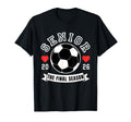 Senior Soccer 2026 Final Season Crew T-Shirt - Novelty Apparel Unisex - T-Shirt, Sweatshirt, Hoodie
