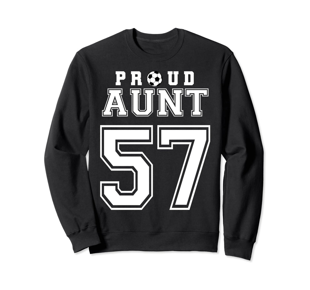 Number 57 Custom Proud Soccer Futbol Sweatshirt - Trendy Graphic Men Women - T-Shirt, Sweatshirt, Hoodie