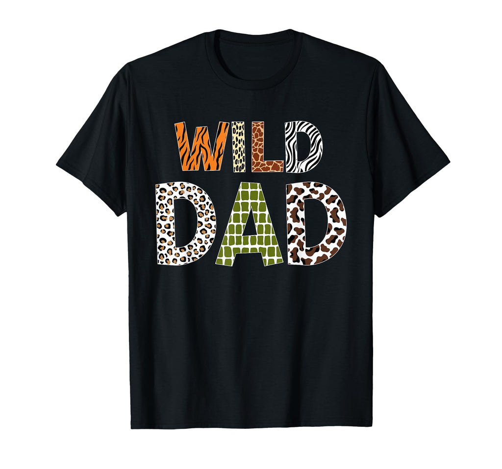 Wild Dad Jungle Safari Party T-Shirt - Casual Everyday Wear for Adults - T-Shirt, Sweatshirt, Hoodie