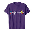 Dominican Republic Colombian Flag T-Shirt - Novelty Apparel for Adults - T-Shirt, Sweatshirt, Hoodie