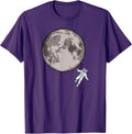 8-Bit Pixel Art Astronaut to the Moon - Adult & Kids T-Shirts, Sweatshirts & Hoodies apparel design preview 1
