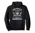 Real Grandpa Biker Fathers Day Skull Hoodie - Unique Graphic for Adults - T-Shirt, Sweatshirt, Hoodie