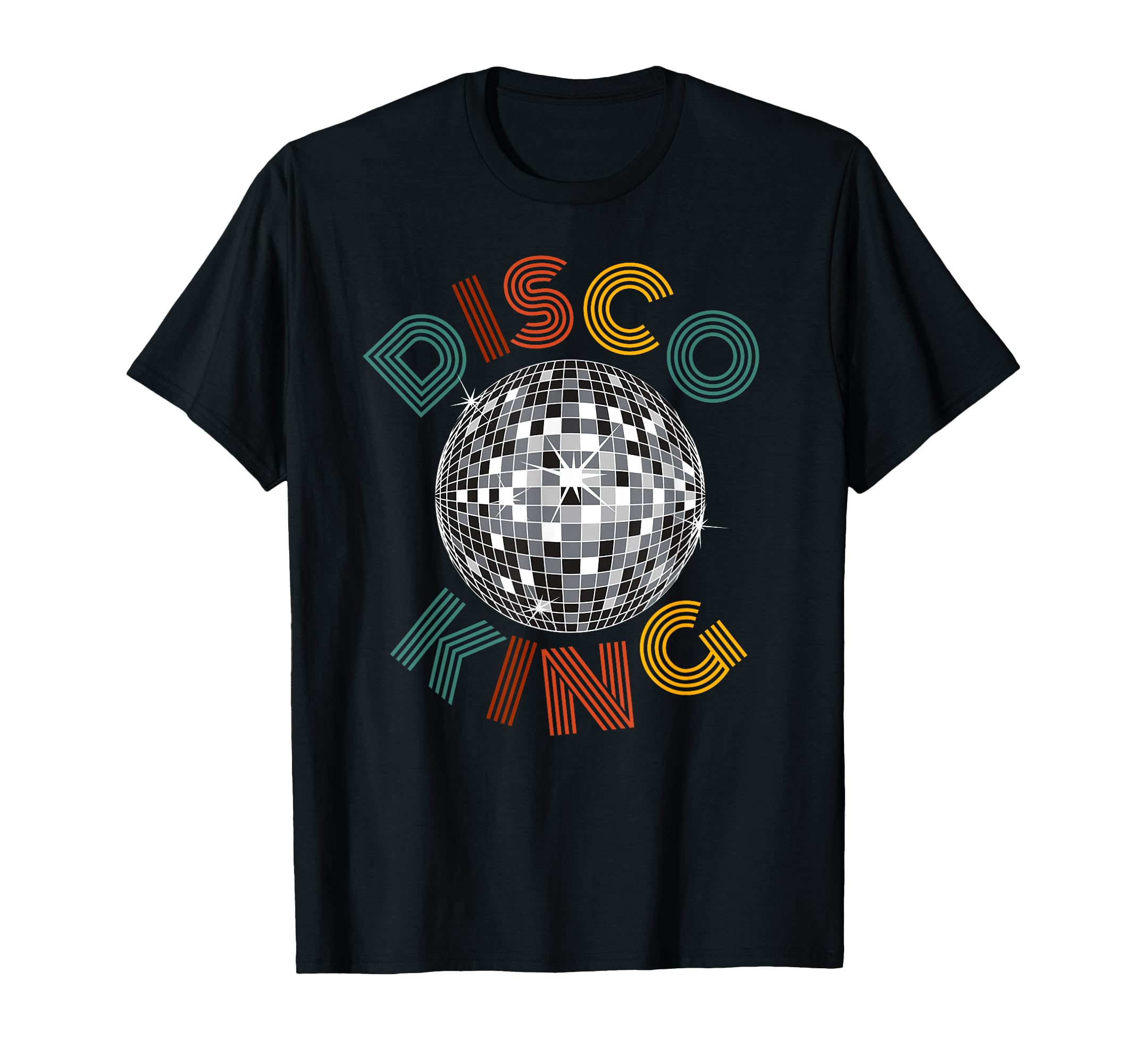 Disco King 70S Disco Party Dance T-Shirt - Novelty Apparel for Adults - T-Shirt, Sweatshirt, Hoodie