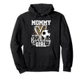 Mommy Birthday Soccer Ball Mom Hoodie - Streetwear Style for Adults - T-Shirt, Sweatshirt, Hoodie