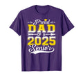 Proud Dad 2025 Senior Graduate Funny T-Shirt - Novelty Apparel for Adults - T-Shirt, Sweatshirt, Hoodie