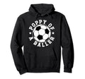 Poppy Baller Soccer Poppy Soccer Player Hoodie - Novelty Apparel Unisex - T-Shirt, Sweatshirt, Hoodie