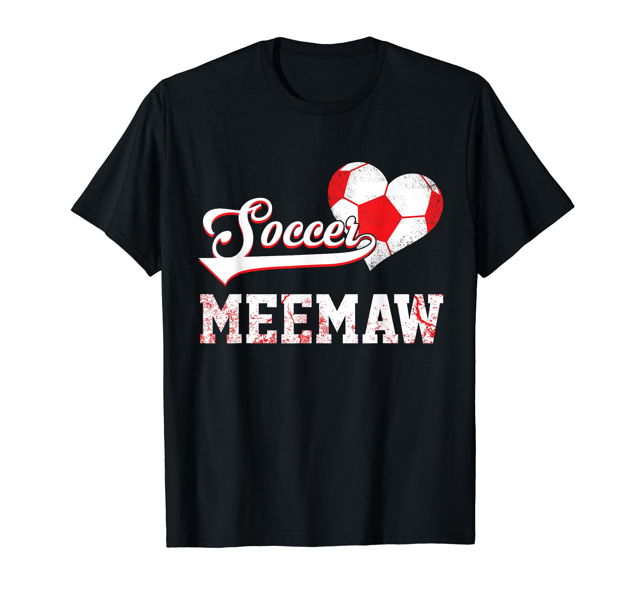 Family Soccer Player Gifts Soccer Meemaw T-Shirt - Minimalist Print Unisex - T-Shirt, Sweatshirt, Hoodie
