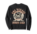 Fathers Day Stepdad One Badass Sweatshirt - Streetwear Style for Adults - T-Shirt, Sweatshirt, Hoodie