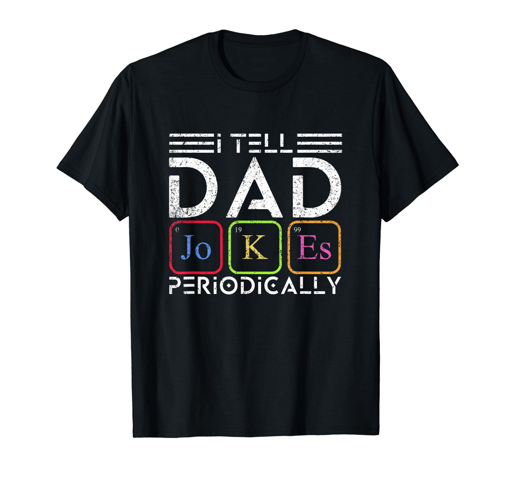 Fathers Day Gift Chemist Dad Funny Geek T-Shirt - Minimalist Print Unisex - T-Shirt, Sweatshirt, Hoodie