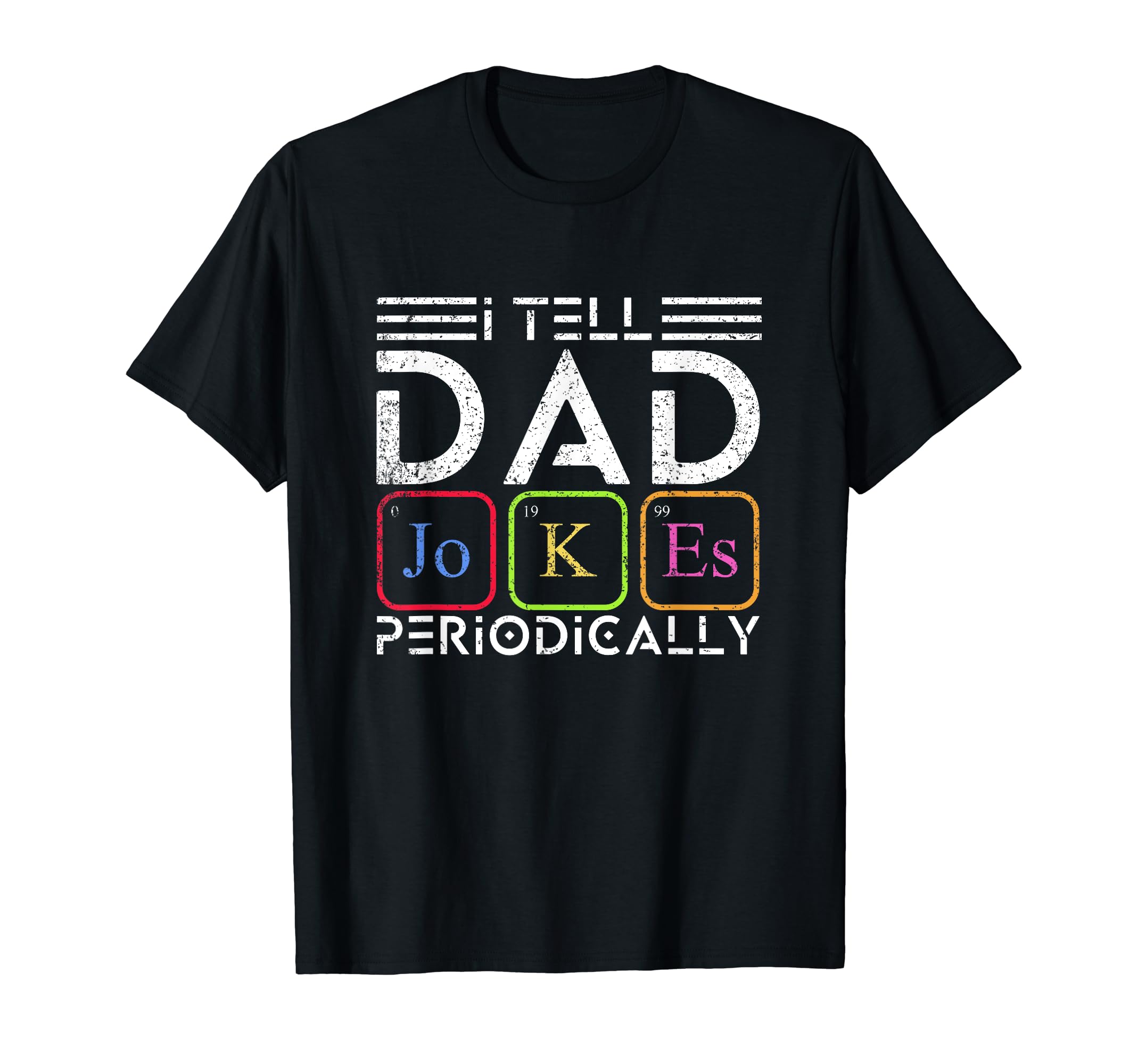 Fathers Day Gift Chemist Dad Funny Geek T-Shirt - Minimalist Print Unisex - T-Shirt, Sweatshirt, Hoodie
