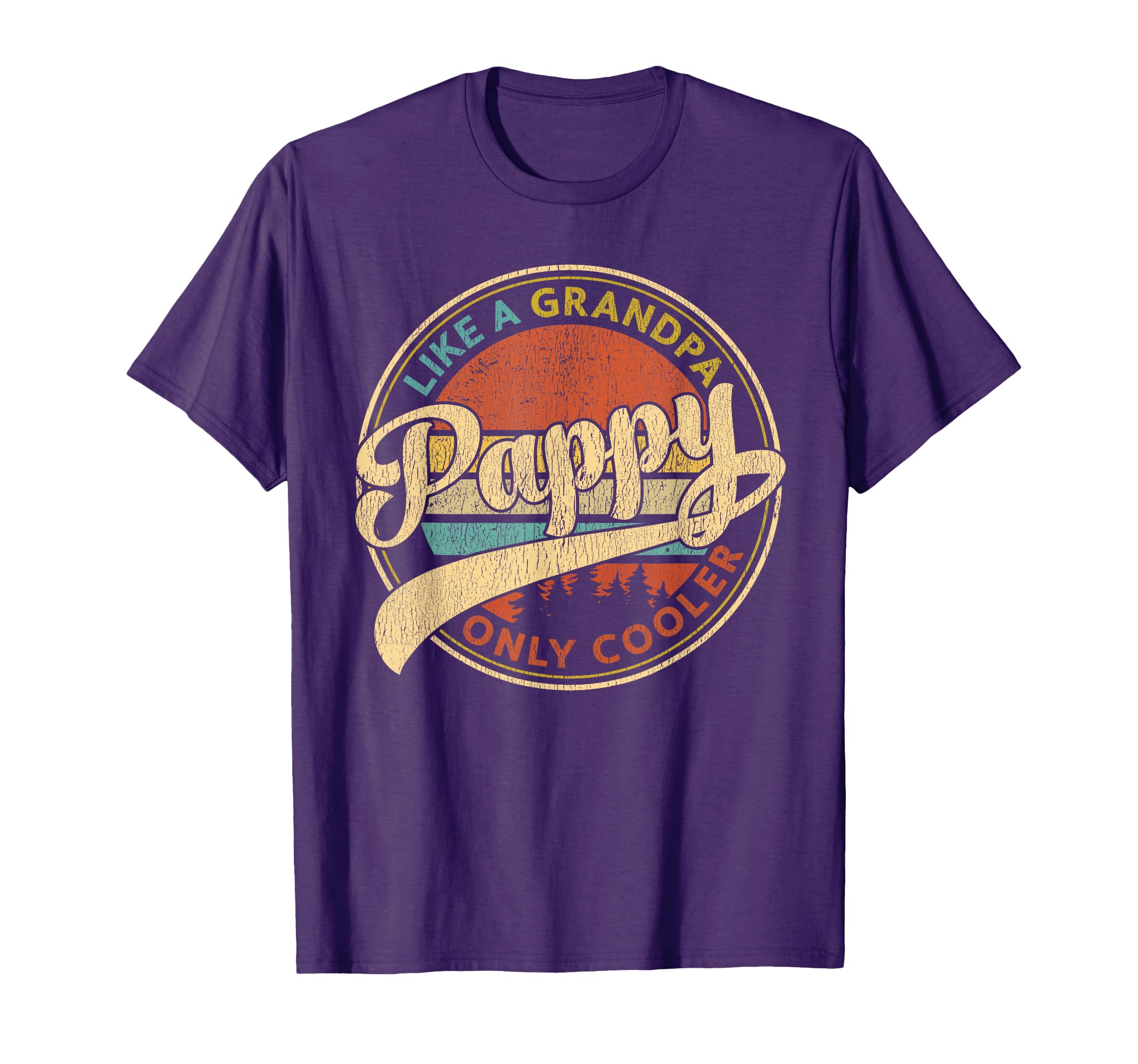 Pappy Like Grandpa Only Cooler Fathers T-Shirt - Minimalist Print Unisex - T-Shirt, Sweatshirt, Hoodie