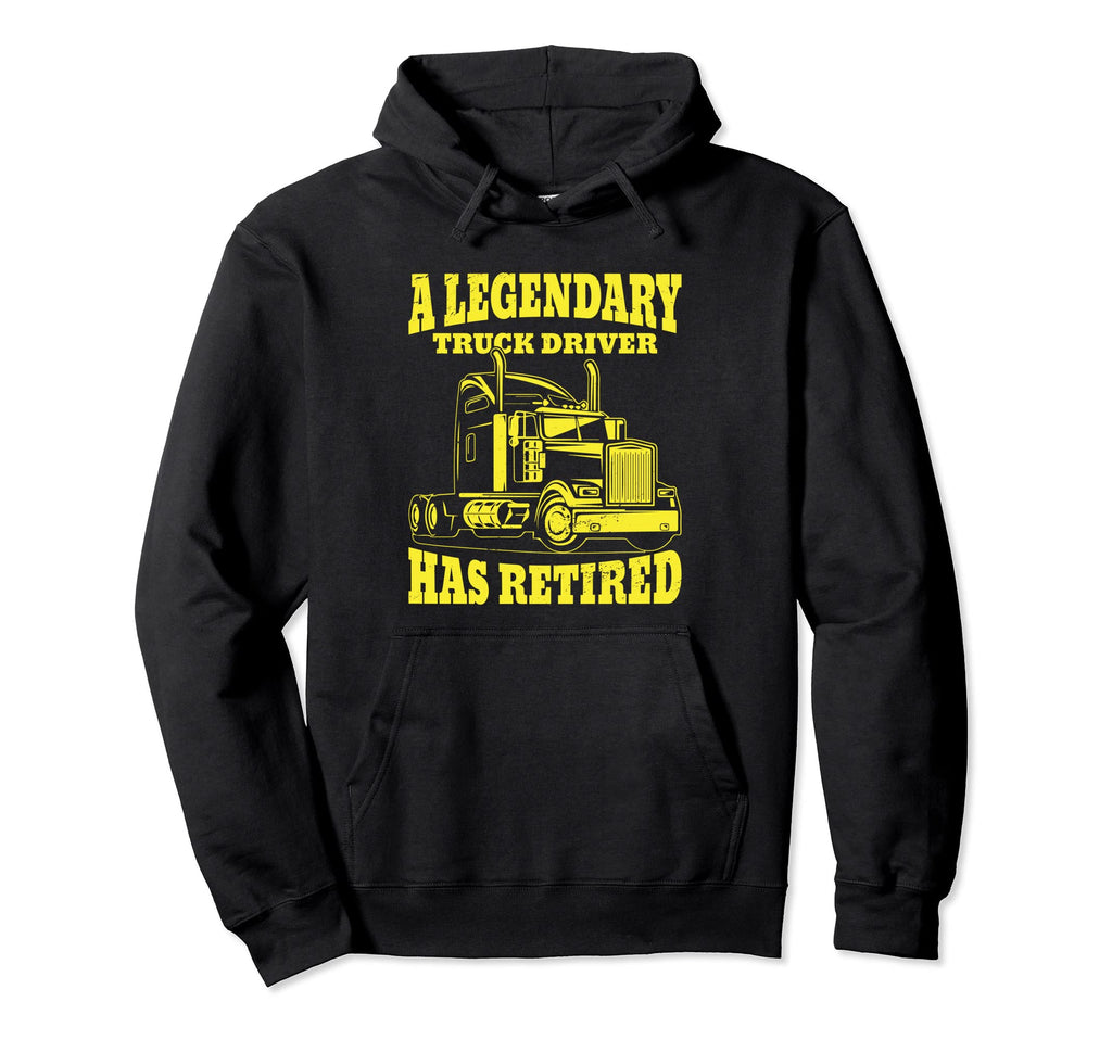 Truck Driver Trucker Freighter Delivery Hoodie - Custom Art Print Unisex - T-Shirt, Sweatshirt, Hoodie
