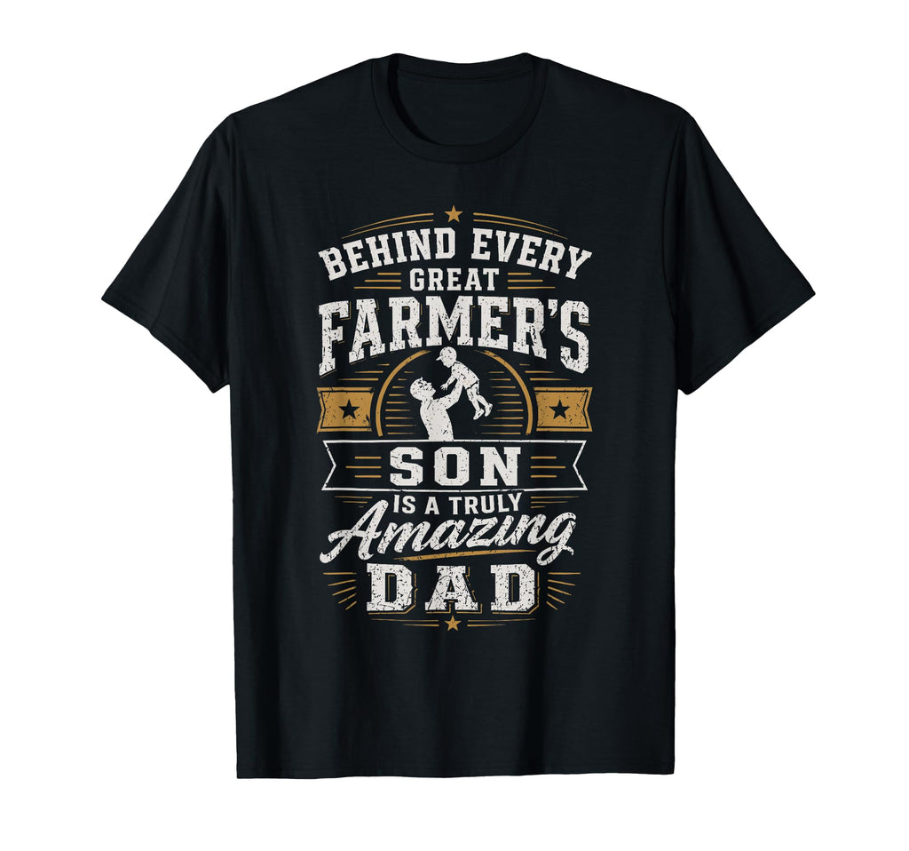 Farmer Son Amazing Dad Funny Farming T-Shirt - Trendy Graphic for Adults - T-Shirt, Sweatshirt, Hoodie