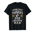Farmer Son Amazing Dad Funny Farming T-Shirt - Trendy Graphic for Adults - T-Shirt, Sweatshirt, Hoodie