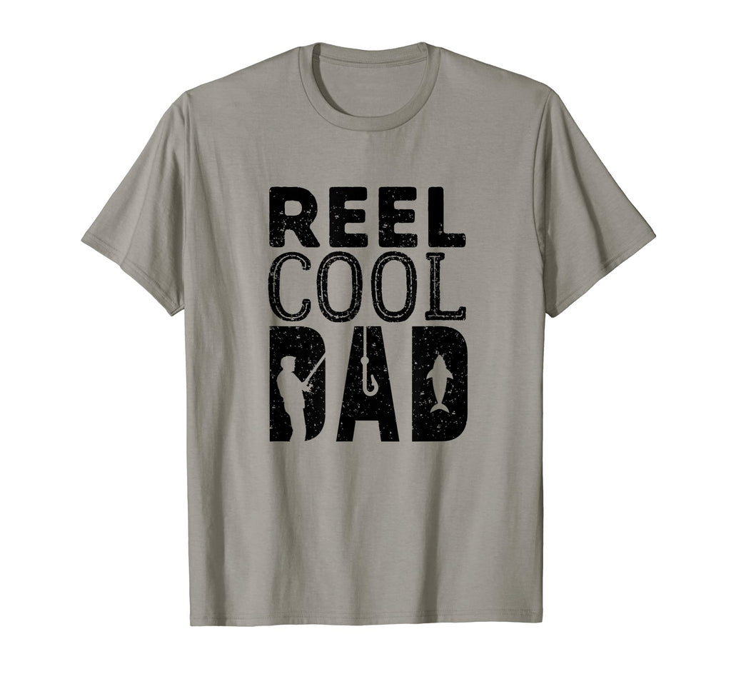 Mens Reel Dad Fathers Day Papa T-Shirt - Aesthetic Graphic for Adults - T-Shirt, Sweatshirt, Hoodie