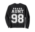 Number 98 Custom Proud Soccer Sweatshirt - Streetwear Style for Adults - T-Shirt, Sweatshirt, Hoodie