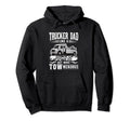 Trucker Dad Like Regular Dad But More Hoodie - Graphic Print Men Women - T-Shirt, Sweatshirt, Hoodie