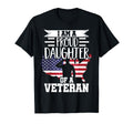 Proud Daughter Veteran Nothing Scares T-Shirt - Graphic Print for Adults - T-Shirt, Sweatshirt, Hoodie