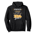 Proud Dad Class 2024 Senior School Hoodie - Fun Novelty Design for Adults - T-Shirt, Sweatshirt, Hoodie