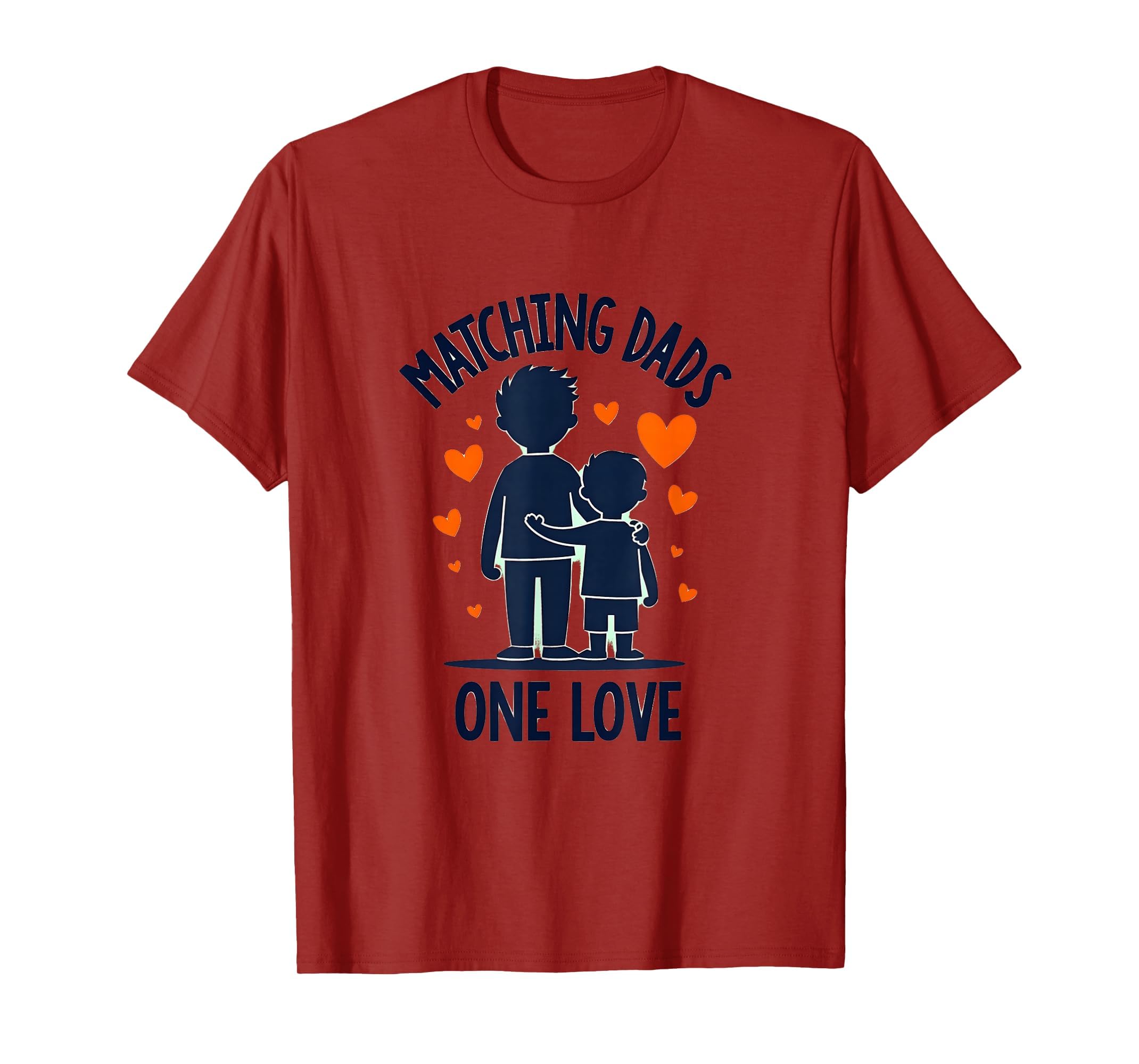 Matching Dads One Love Father Son T-Shirt - Aesthetic Graphic Unisex - T-Shirt, Sweatshirt, Hoodie
