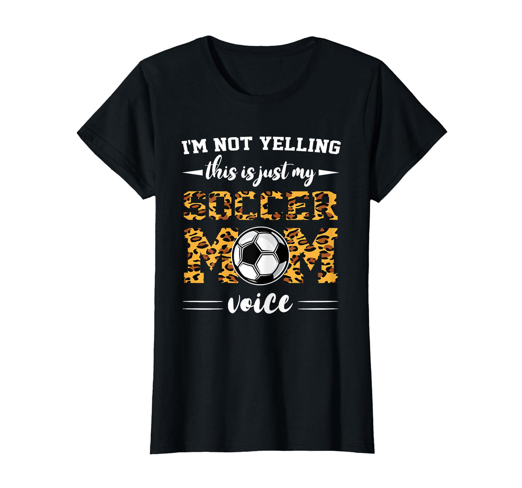 This Is Just My Voice Soccer Mom T-Shirt - Novelty Apparel for Adults - T-Shirt, Sweatshirt, Hoodie