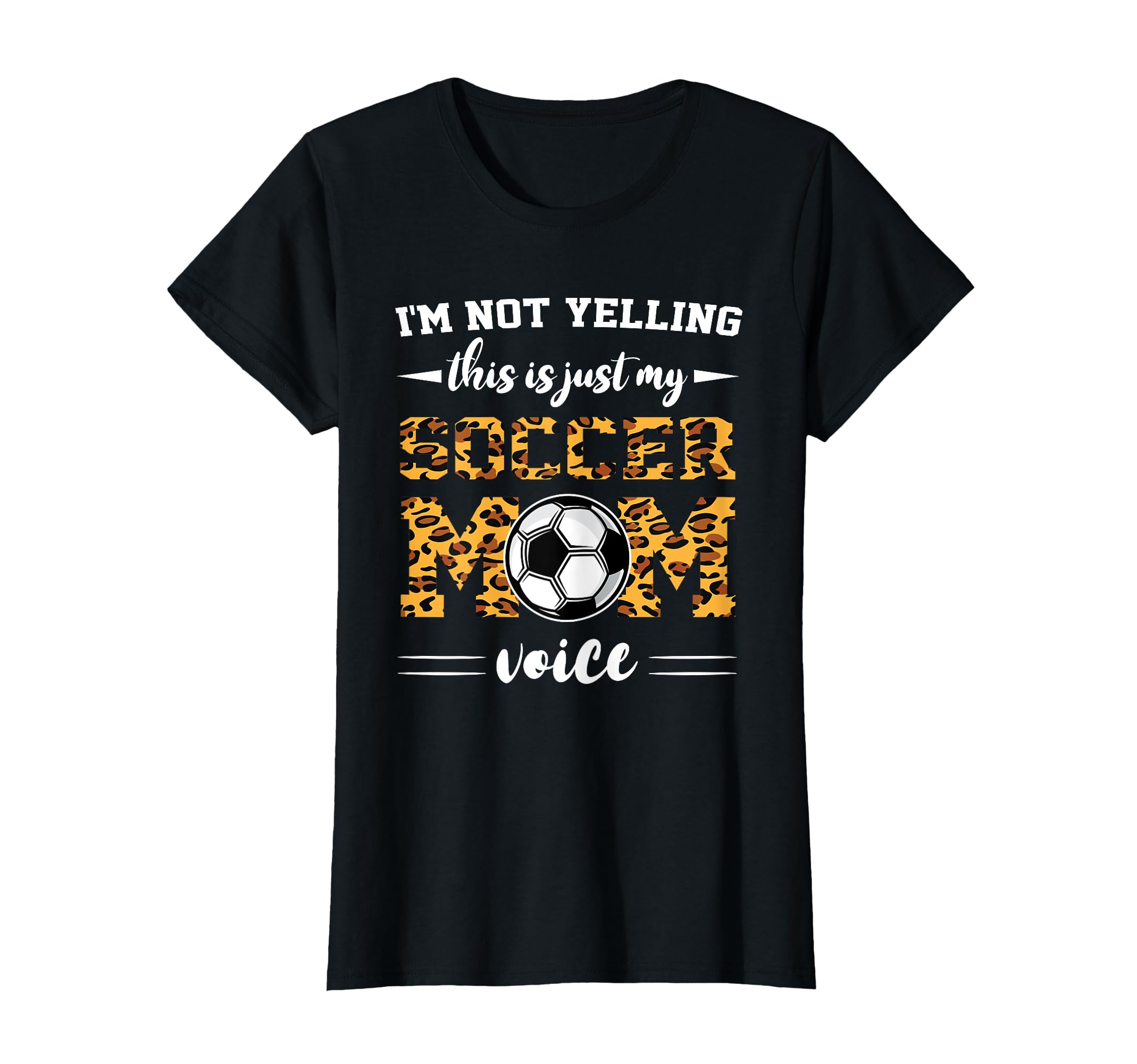 This Is Just My Voice Soccer Mom T-Shirt - Novelty Apparel for Adults - T-Shirt, Sweatshirt, Hoodie