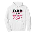 Dad Birthday Hearts Hoodie - Streetwear Style Men Women - T-Shirt, Sweatshirt, Hoodie