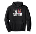 Twinfather Dad Twin Funny Father Two Hoodie - Aesthetic Graphic for Adults - T-Shirt, Sweatshirt, Hoodie