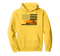 Truck Usa America Flag American Trucker Hoodie - Aesthetic Graphic Unisex - T-Shirt, Sweatshirt, Hoodie