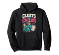 Cleats And Chaos Soccer Mom Hoodie - Custom Art Print for Adults - T-Shirt, Sweatshirt, Hoodie