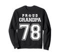Number 78 Custom Proud Soccer Futbol Sweatshirt - Aesthetic Graphic Unisex - T-Shirt, Sweatshirt, Hoodie